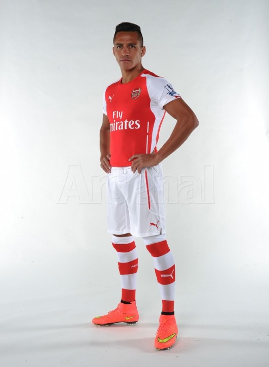 alexis sanchez to wear jersey number 17