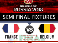 Semi-Final Worldcup Fixtures